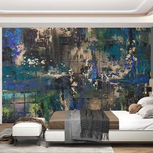Green Explosion Mural 312 x 219cm
