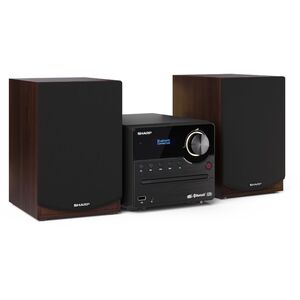 Sharp XL-B517D(BR) Tokyo Hi-Fi System-Brown