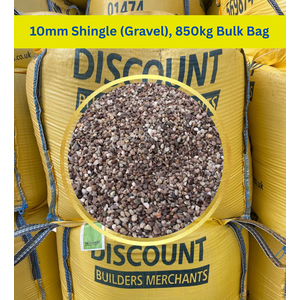 10mm Pea Shingle Gravel - 850kg Bulk Bag - Kerbside Delivery