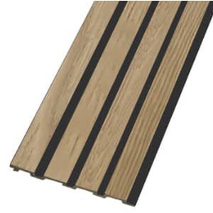 Natural Oak SplashPro Narrow Slat Panel