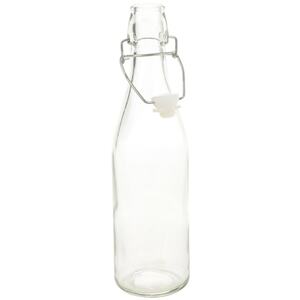 1L Reusable Glass Swing Top Lid Bottle Set of 6