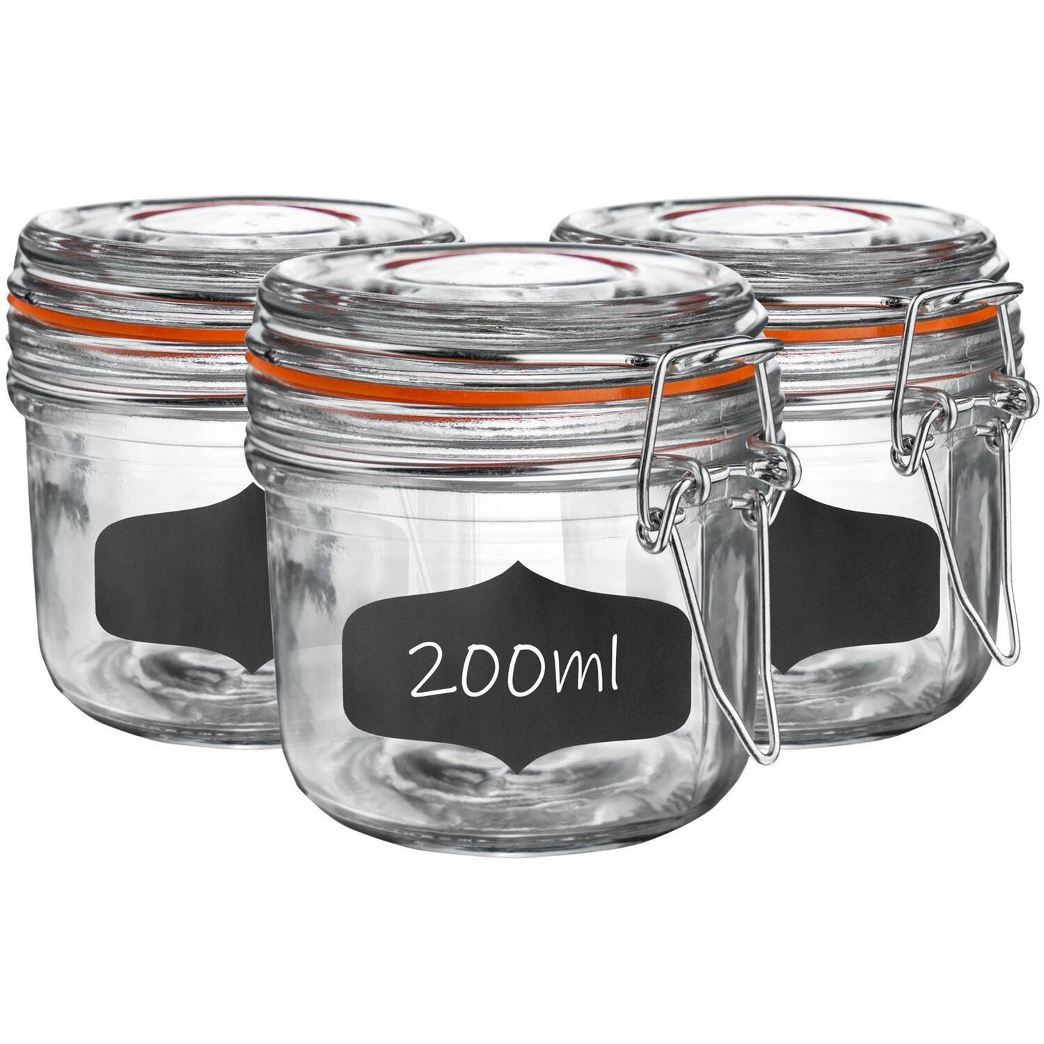 Image of Argon Tableware Glass Storage Jars with&hellip;