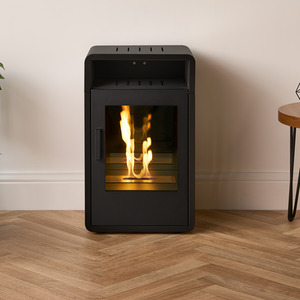 Adam Bellini Bio Ethanol Stove in Black