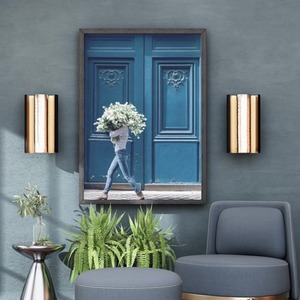 The Blue Door Wall Art Framed