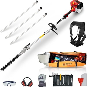BU-KO 52cc Long Reach Petrol Hedge Tri