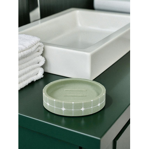 Showerdrape Mosaica Pistachio Green Soap Dish