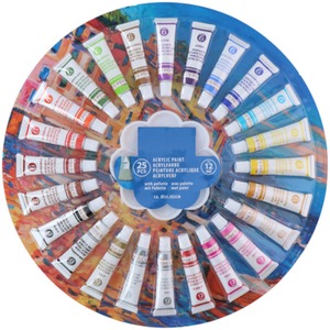 Acrylic Paint Set Includes Mixing Palette