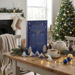 Christmas Countdown Advent Tea Calendar - Blue