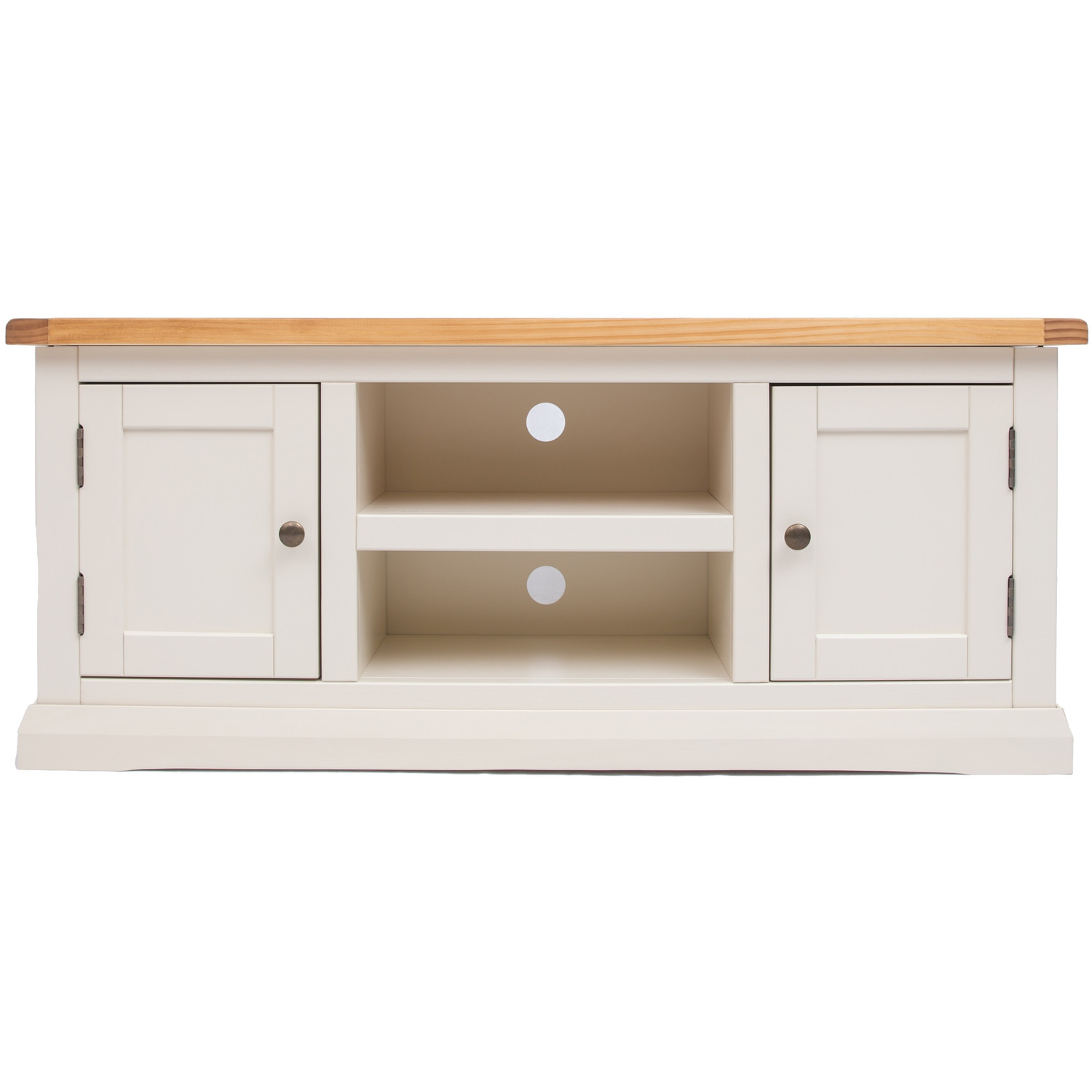 Castelli 2 Door TV Stand - White