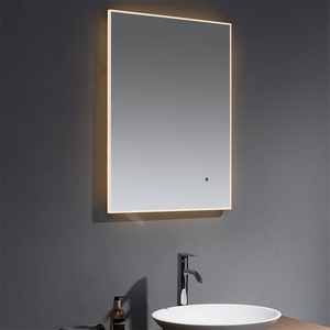 600mm Tall LED Deluxe Bathroom Wall Mirror