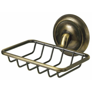 Retro Bathroom Antique Brass Wall Mounted Shower Soap Dish Holder