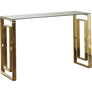 Milano Gold Plated Console Table