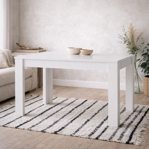 Hemingway Gloss Extending Wooden Dining Table