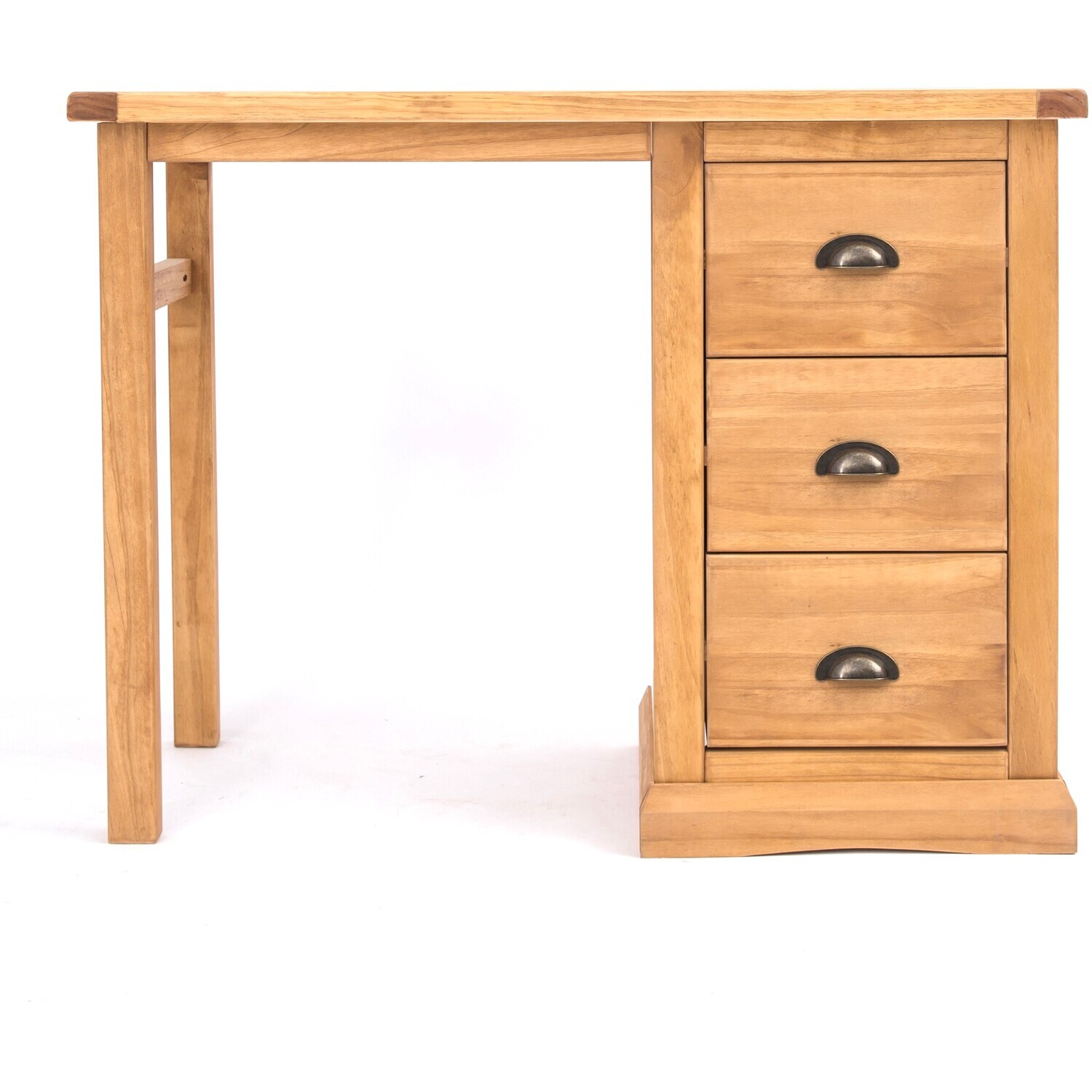 Lucca 3 Drawer Dressing Table - Brown